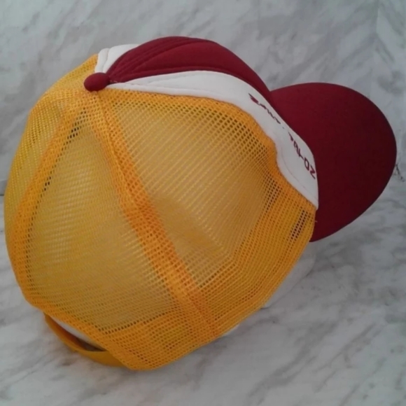 Washington Redskins AJD krystal NFL Vintage 80's Mesh Trucker Snapback Cap Hat - Picture 3 of 5